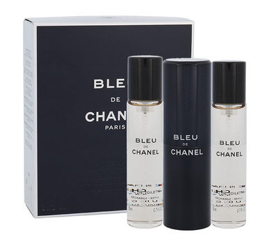Chanel Bleu de Chanel Twist and Spray woda toaletowa 3x20 ml